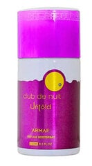 Parfumuotas kūno purškiklis Armaf Club De Nuit Untold, 250 ml kaina ir informacija | Parfumuota kosmetika moterims | pigu.lt
