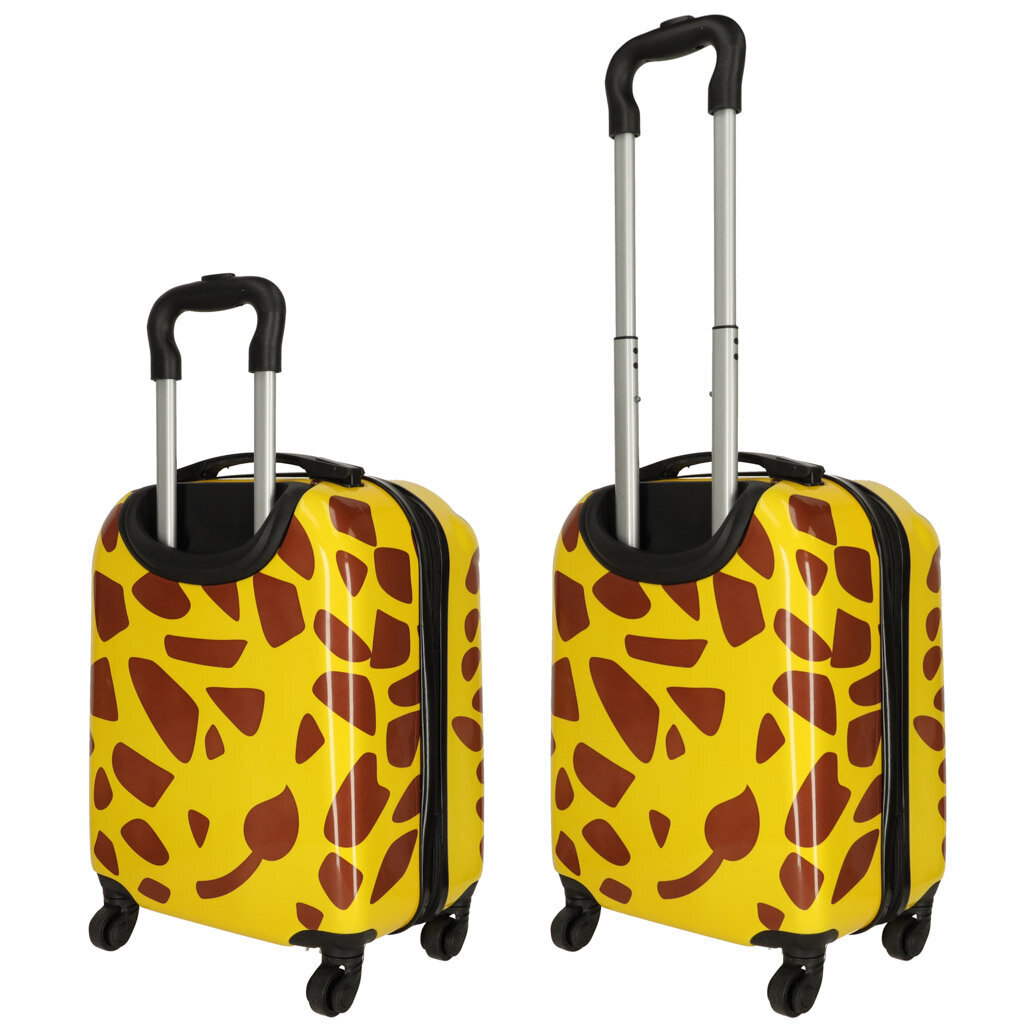 Vaikiškas kelioninis lagaminas ant ratukų Žirafa цена и информация | Lagaminai, kelioniniai krepšiai | pigu.lt