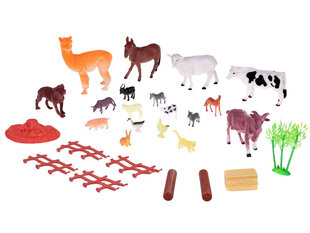 Набор фигурок животных фермы 27 шт. цена и информация | Игрушки для мальчиков | pigu.lt