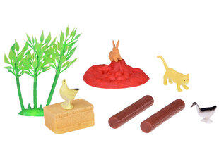 Ūkio gyvūnų figūrėlių rinkinys, įvairių spalvų, 27 vnt. kaina ir informacija | Žaislai berniukams | pigu.lt