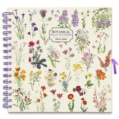 Nuotraukų albumas Botanical Wild Flowers Kokonote, 26x26 cm kaina ir informacija | Rėmeliai, nuotraukų albumai | pigu.lt