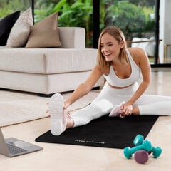 коврик для йоги 183x61 см цена и информация | Коврики для йоги, фитнеса | pigu.lt