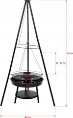 Портативный гриль Fluxar KP103 46 x 46 см цена и информация | Грили | pigu.lt