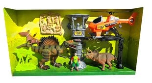 Didelis dinozaurų rinkinys 5145 цена и информация | Игрушки для мальчиков | pigu.lt