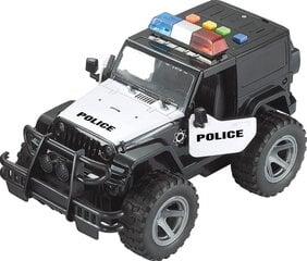 Žaislinis policijos automobilis su garsais ir šviesomis 5148, juodas kaina ir informacija | Žaislai berniukams | pigu.lt