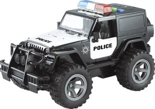 Žaislinis policijos automobilis su garsais ir šviesomis 5148, juodas цена и информация | Игрушки для мальчиков | pigu.lt