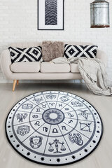 Kilimas Horoscope Beyaz 140x140 cm kaina ir informacija | Kilimai | pigu.lt