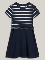 Платье TOMMY HILFIGER Essential Skater Dress KG0KG077760A6 540125568 цена и информация | Платья для девочек | pigu.lt