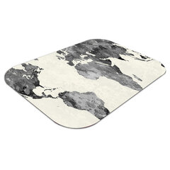 Apsauginis grindų kilimėlis Decormat Senojo pasaulio žemėlapis, 120x90 cm, įvairių spalvų kaina ir informacija | Biuro kėdės | pigu.lt