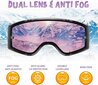 Slidinėjimo akiniai EXP Vision, rožiniai цена и информация | Slidinėjimo akiniai | pigu.lt