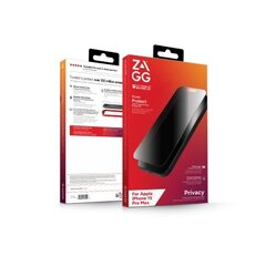 ZAGG InvisibleShield Glass Elite Privacy for iPhone 15 Pro Max цена и информация | Защитные пленки для телефонов | pigu.lt