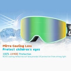 Slidinėjimo akiniai EXP Vision, žali kaina ir informacija | Slidinėjimo akiniai | pigu.lt