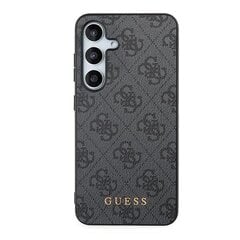 Guess GUHCS24SG4GFGR S24 S921 czarny|black hardcase 4G Metal Gold Logo цена и информация | Чехлы для телефонов | pigu.lt