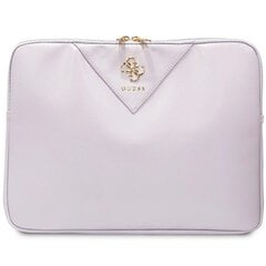 Guess Sleeve GUCS14ZPGSTEGU 14" fioletowy|purple Triangle 4G цена и информация | Женская сумка Bugatti | pigu.lt