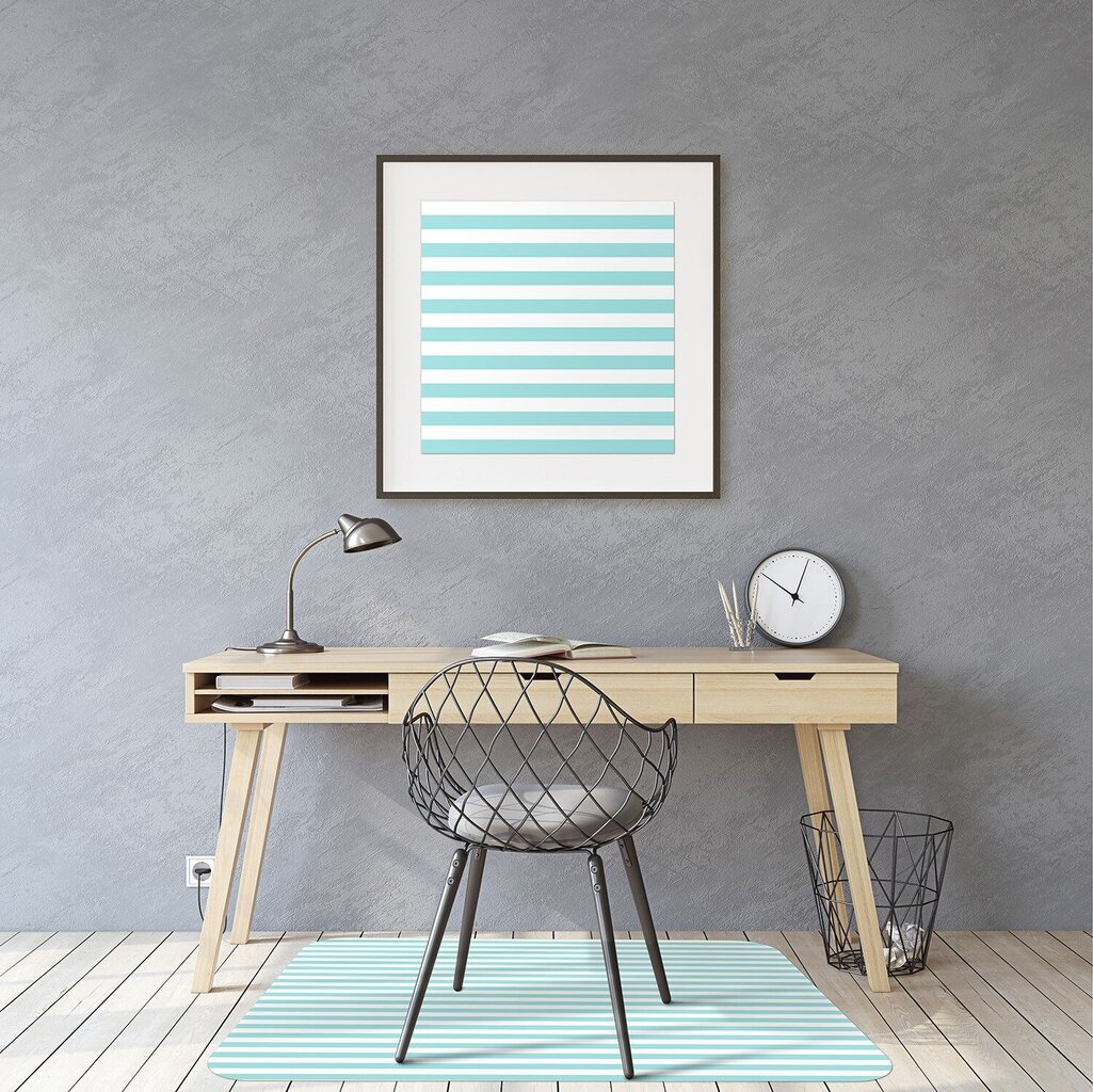 Apsauginis grindų kilimėlis Decormat Minimalistinės linijos, 120x90 cm, įvairių spalvų kaina ir informacija | Biuro kėdės | pigu.lt