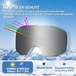 Slidinėjimo akiniai EXP Vision, juodi цена и информация | Slidinėjimo akiniai | pigu.lt