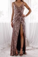 Suknelė moterims LC6111244-17, rožinė цена и информация | Платья | pigu.lt