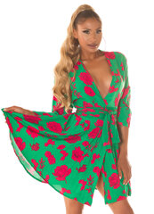 Suknelė moterims RM-K1139-1, žalia kaina ir informacija | Suknelės | pigu.lt