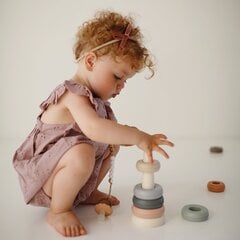 Mushie žiedinis bokštas – Original kaina ir informacija | Žaislai kūdikiams | pigu.lt