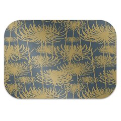 Apsauginis grindų kilimėlis Decormat Gėlės auksinis, 120x90 cm, įvairių spalvų kaina ir informacija | Biuro kėdės | pigu.lt