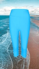 Бриджи-леггинсы для женщин Kinga, синие цена и информация | Женские брюки | pigu.lt