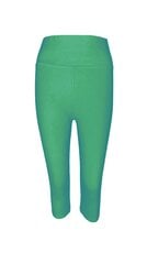 Леггинсы-бриджи для женщин Kinga, зеленые цена и информация | Женские брюки | pigu.lt