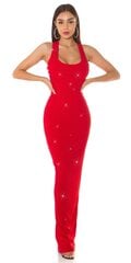Suknelė moterims RM20106-2, raudona kaina ir informacija | Suknelės | pigu.lt