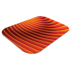 Apsauginis grindų kilimėlis Decormat Oranžinės bangos, 140x100 cm, įvairių spalvų kaina ir informacija | Biuro kėdės | pigu.lt