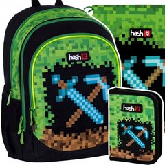 Рюкзак школьный Hash AB350, комплект цена и информация | Школьные рюкзаки, спортивные сумки | pigu.lt