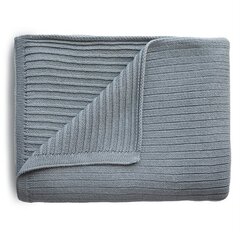 Antklodė Mushie Smoke grey, 100x80 cm, Smoke grey kaina ir informacija | Vokeliai, miegmaišiai, pagalvės | pigu.lt