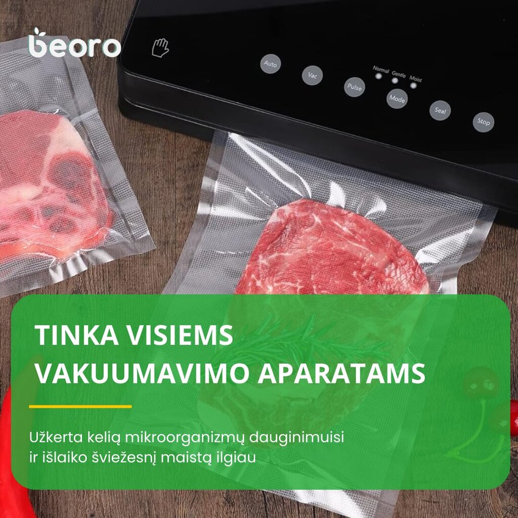 Beoro 15x25-100 kaina ir informacija | Vakuumatoriai | pigu.lt