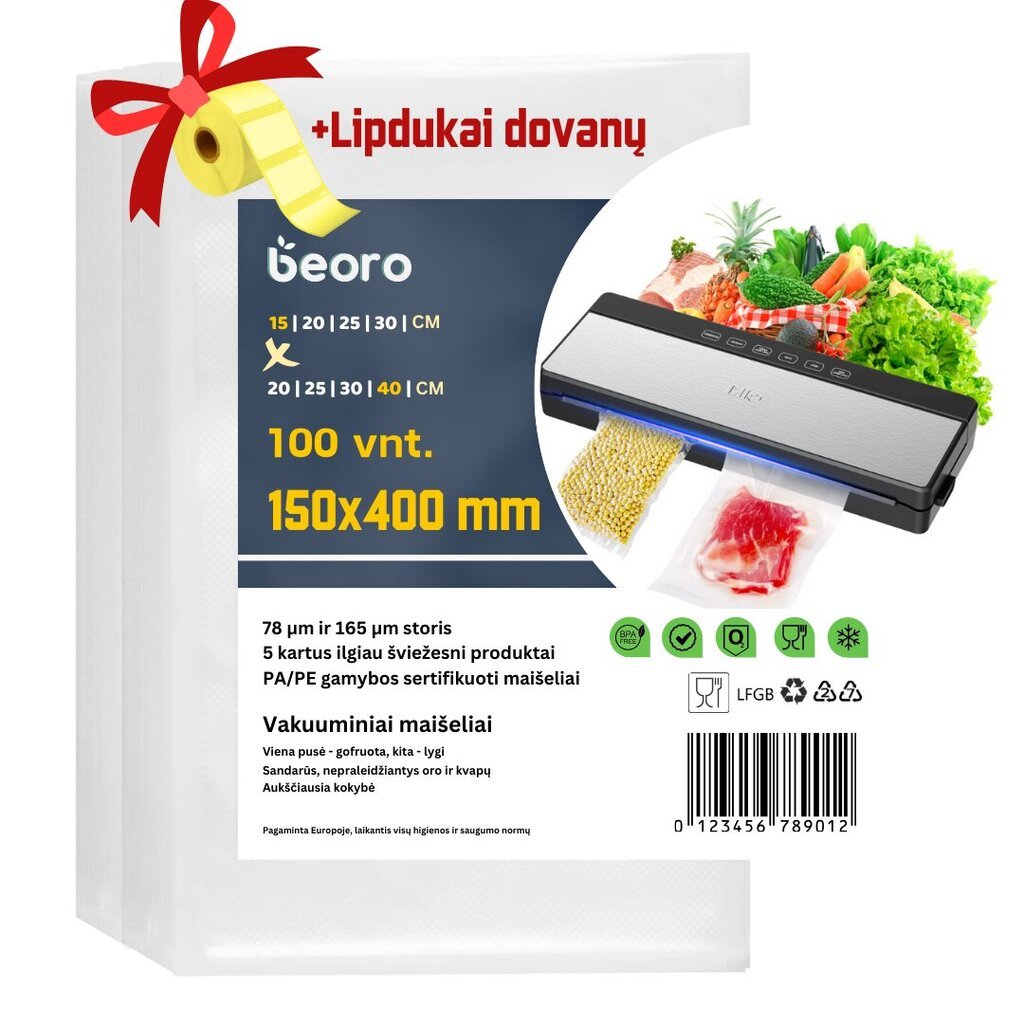 Beoro 15x40-100 цена и информация | Vakuumatoriai | pigu.lt