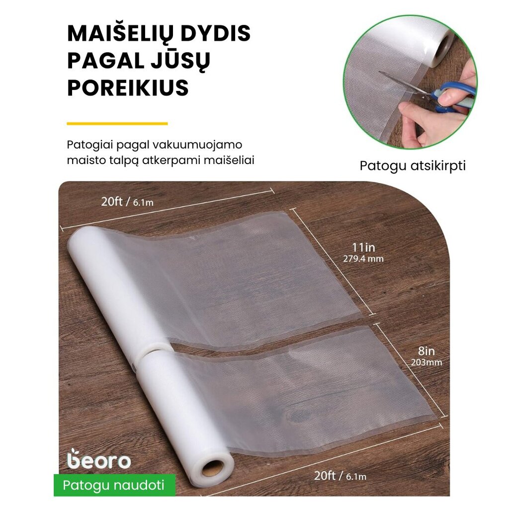 Beoro 15x600-2 kaina ir informacija | Vakuumatoriai | pigu.lt