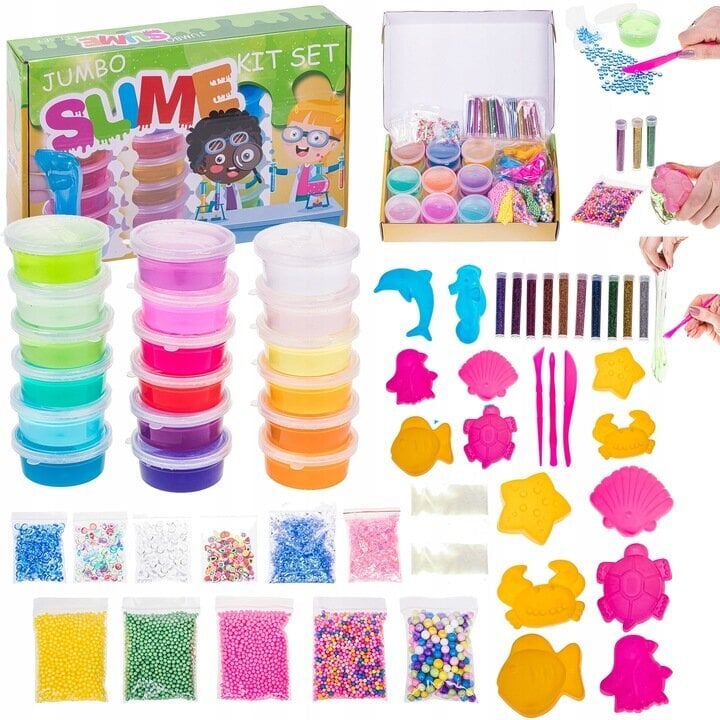 Slaimo rinkinys Inna Slime kit set kaina ir informacija | Piešimo, tapybos, lipdymo reikmenys | pigu.lt