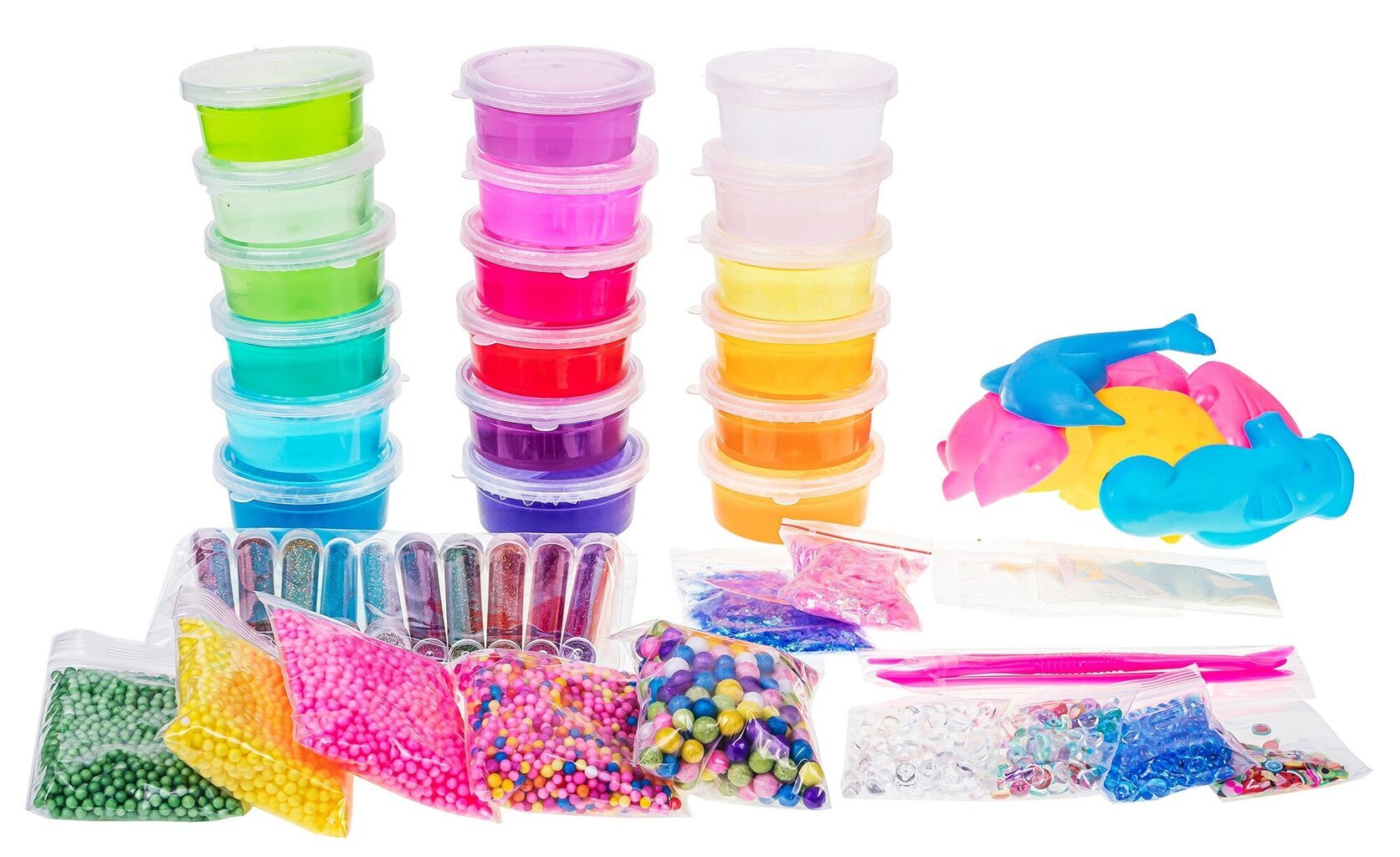 Slaimo rinkinys Inna Slime kit set kaina ir informacija | Piešimo, tapybos, lipdymo reikmenys | pigu.lt