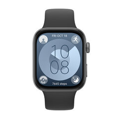 Huawei Watch Fit 3 Black kaina ir informacija | Išmaniosios apyrankės (fitness tracker) | pigu.lt