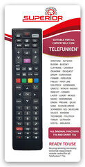 Superior Electronics Telefunken/Vestel цена и информация | Аксессуары для телевизоров и Smart TV | pigu.lt