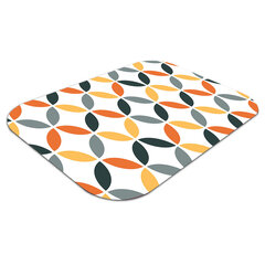 Apsauginis grindų kilimėlis Decormat Geometriniai ratai, 140x100 cm, įvairių spalvų kaina ir informacija | Biuro kėdės | pigu.lt