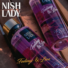 Kūno purškiklis Nishlady Fragrance Mist Feelings & Love, 260 ml kaina ir informacija | Parfumuota kosmetika moterims | pigu.lt