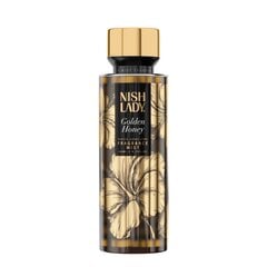 Kūno purškiklis Nishlady Fragrance Mist Golden Honey, 260 ml цена и информация | Женская парфюмированная косметика | pigu.lt