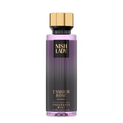 Kūno purškiklis Nishlady Fragrance Mist L'amour Rose, 260 ml цена и информация | Женская парфюмированная косметика | pigu.lt