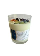 Kvapioji žvakė su kristalais, 1 vnt. kaina ir informacija | Žvakės, Žvakidės | pigu.lt