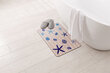 Vonios kilimėlis 40x60 cm, Starfish, Alinco kaina ir informacija | Vonios kambario aksesuarai | pigu.lt