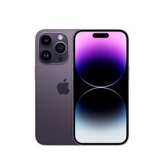 Prekė su pažeidimu. Apple iPhone 14 Pro 512GB Deep Purple MQ293PX/A kaina ir informacija | Prekės su pažeidimu | pigu.lt