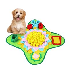 Interaktyvus kilimėlis šunims, 48x48 cm, žalias kaina ir informacija | Dresūros priemonės šunims | pigu.lt