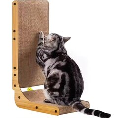 Draskyklė katėms su kamuoliuku, 70 cm kaina ir informacija | Draskyklės | pigu.lt