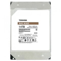 Toshiba N300 NAS (HDEXW10ZNA51F) цена и информация | Внутренние жёсткие диски (HDD, SSD, Hybrid) | pigu.lt