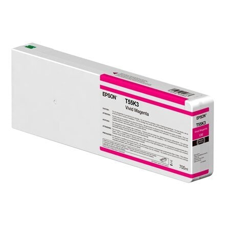 Epson Singlepack T55K30N UltraChrome HDX/HD (C13T55K30N) Vivid Magenta цена и информация | Kasetės rašaliniams spausdintuvams | pigu.lt