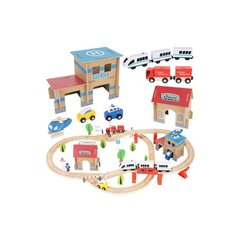 Medinis geležinkelis - bėgis Kruzel 22418 kaina ir informacija | Lavinamieji žaislai | pigu.lt