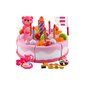 Žaislų rinkinys Gimtadienio tortas Kruzel, 80 elementų kaina ir informacija | Žaislai mergaitėms | pigu.lt